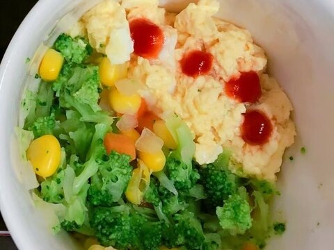レンジで楽々ワンカップサラダ 幼児食 レシピ 作り方 By レンジでズボラ幼児食 楽天レシピ レンジで楽々ワンカップサラダ 幼児食 レシピ 作り方 By レンジでズボラ幼児食 楽天レシピ